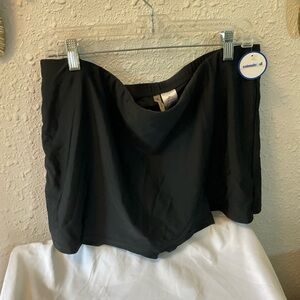 NWT Swimsuits For All Swim Skirt Bottom with slits Classic